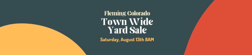 Fleming Colorado Yard Sale