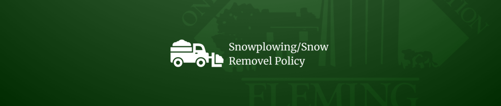 Fleming Colorado Snow Policy