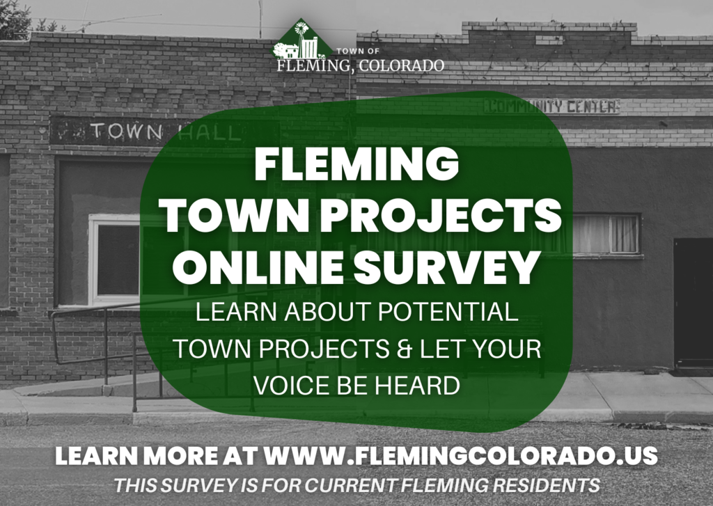 Fleming Colorado Town Projects