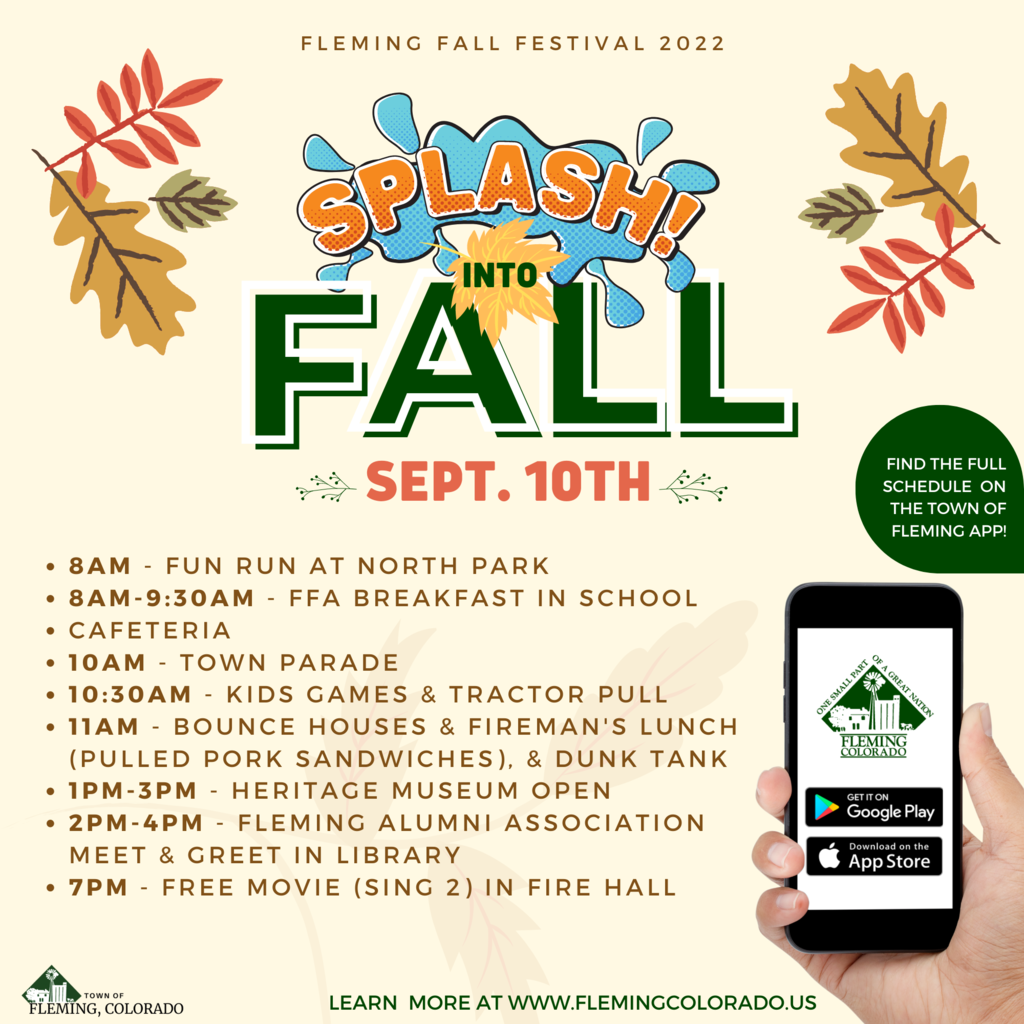 Fleming Fall Festival Colorado