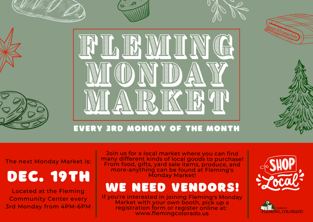 Fleming Colorado Monday Market