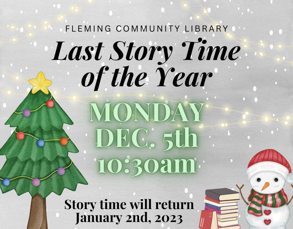Fleming Community Library Story Time