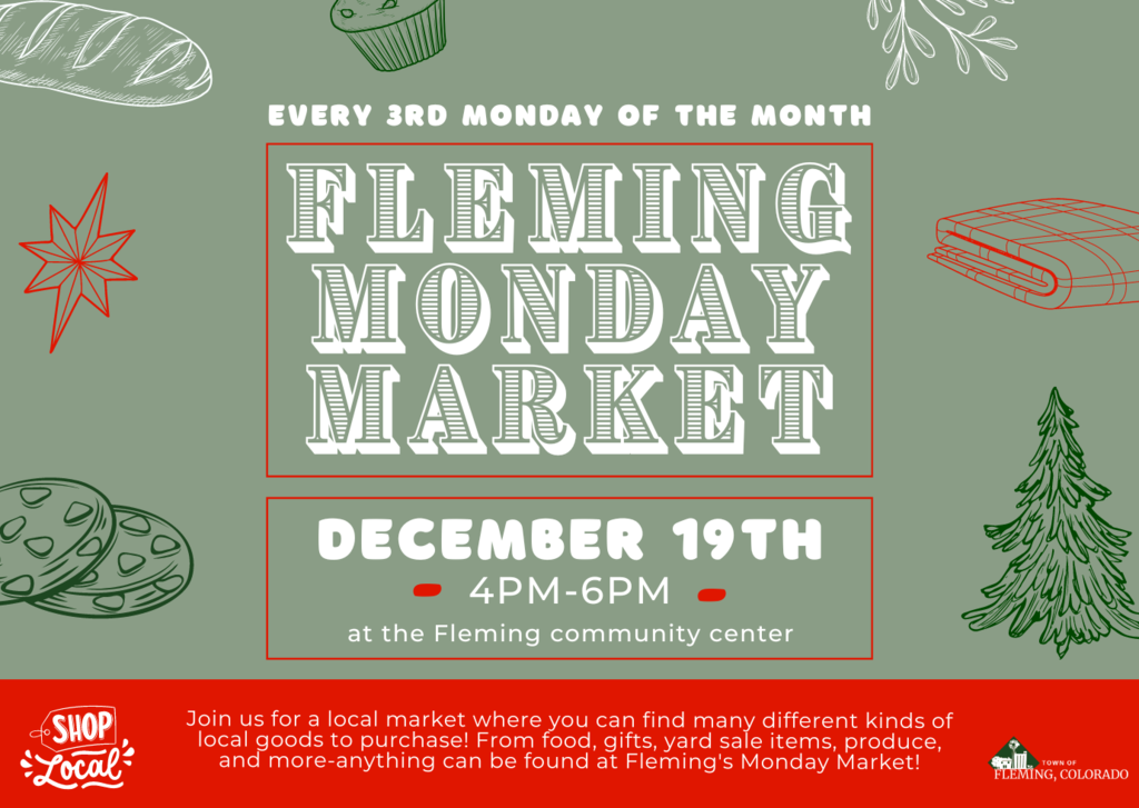 Fleming Colorado Monday Market 