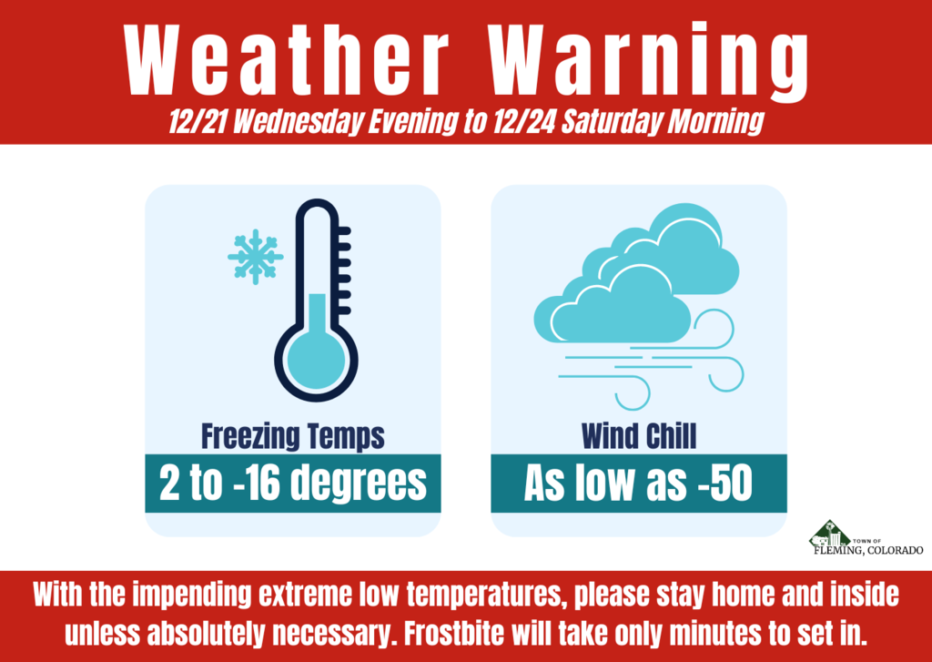 Fleming Colorado Weather Warning