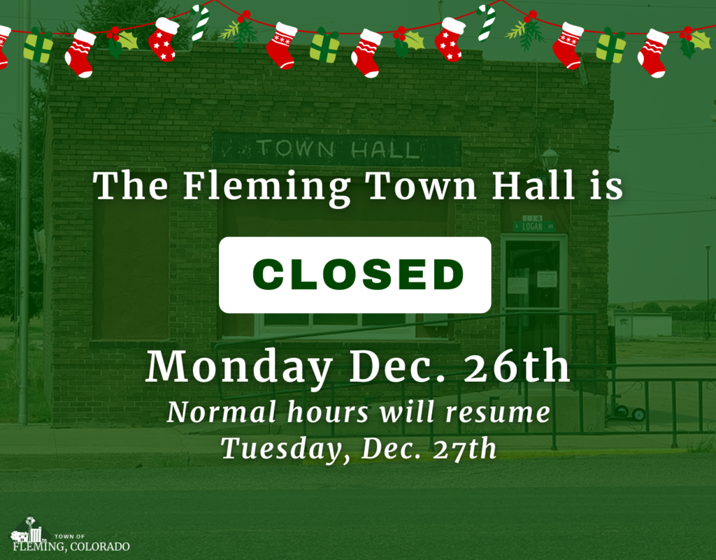 Fleming Colorado Town Hall Hours