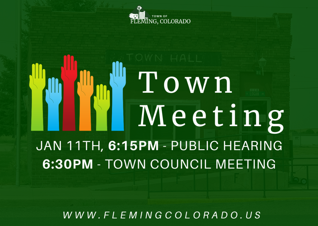 Fleming Colorado Town Council Meeting
